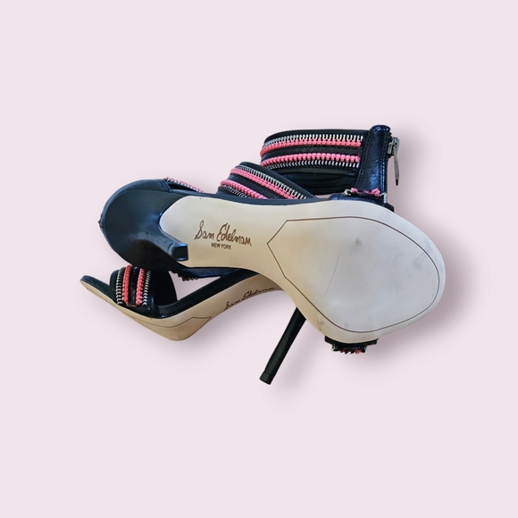 Sam Edelman Double Ankle Band Heels 👠 - Picture 4 of 6